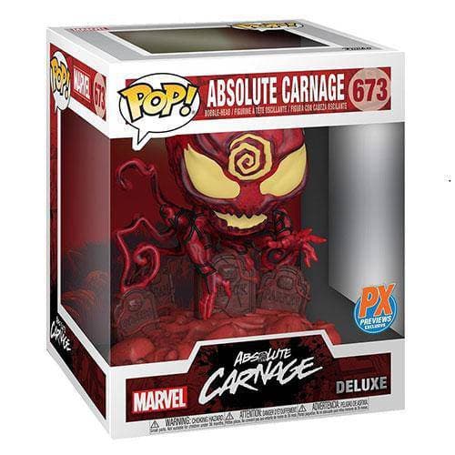 ToyShnip Funko 673 - Marvel Heroes - Absolute Carnage Deluxe Pop! Vinyl Bobble Head - PX — Toys & Games
