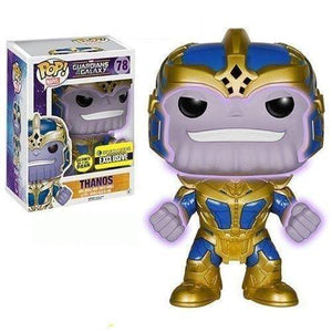 ToyShnip Funko 78 - Marvel GOTG - Thanos Glow-in-the-Dark 6-Inch Pop! Vinyl Bobble Head — Toys & Games
