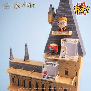 ToyShnip Funko Bitty Pop! Harry Potter Hogwarts Castle Display Shelf
