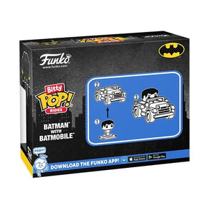 ToyShnip Funko Bitty Pop! Ride DC Batman with Batmobile — Action Figure