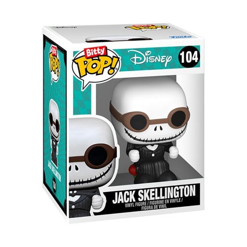 ToyShnip Funko Bitty Pop! Ride The Nightmare Before Christmas Jack Skellington with Snowmobile — Action Figure