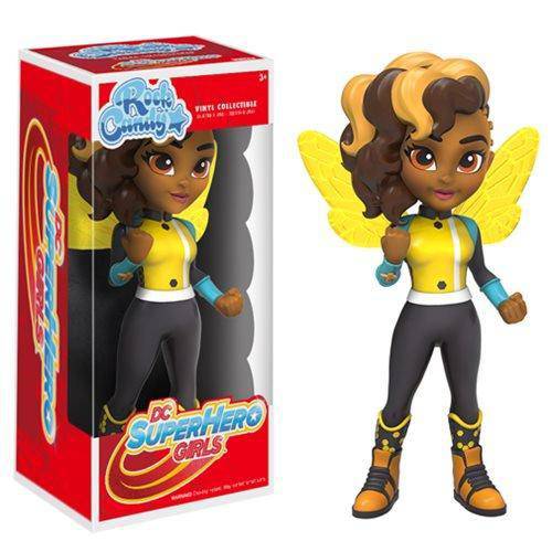 ToyShnip Funko DC Super Hero Girls Bumble Bee Rock Candy Vinyl Figure — Toys & Games