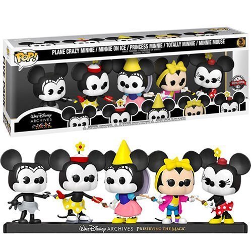ToyShnip Funko Disney Minnie Mouse Pop! Vinyl Figure 5-Pack - Exclusive — Action Figure