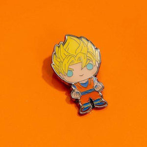ToyShnip Funko Dragon Ball Z Super Saiyan Goku Pop! Enamel Pin - Entertainment Earth Exclusive — Toys & Games