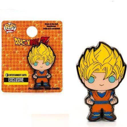 ToyShnip Funko Dragon Ball Z Super Saiyan Goku Pop! Enamel Pin - Entertainment Earth Exclusive — Toys & Games