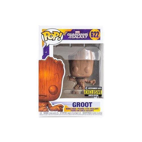 ToyShnip Funko Guardians of the Galaxy Groot Wood Deco Pop! Vinyl Figure - EE Exclusive — Toys & Games