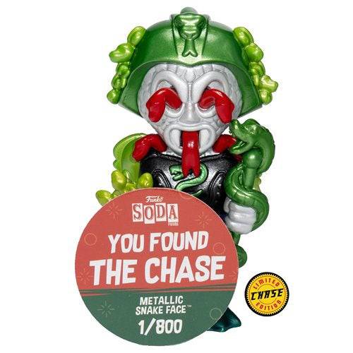 ToyShnip Funko Masters of the Universe Snake Face Vinyl Soda Figure - 2021 Convention Exclusive — Action Figure