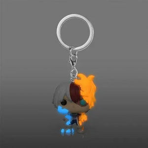 ToyShnip Funko My Hero Academia Shoto Todoroki GITD Pocket Pop! Key-chain - AAA Anime Exclusive — Toys & Games
