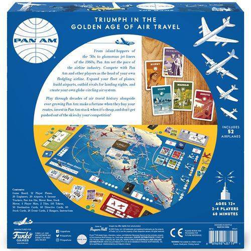 ToyShnip Funko Pan Am Strategy Board Game — Action Figure
