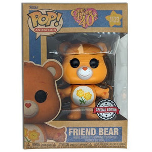 Funko Pop! 1123 Care Bears 40th Anniversary Friend Bear Vinyl Figure - Special Edition - Echo Six Hobbies