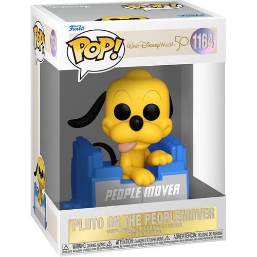 Funko Pop! 1164 - Walt Disney World 50th Anniversary Pluto Peoplemover Vinyl Figure - Echo Six Hobbies