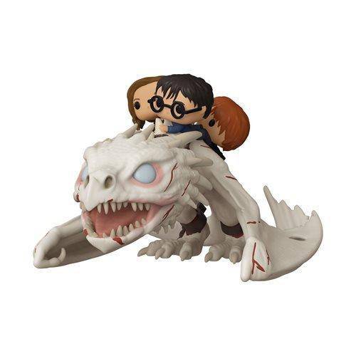 ToyShnip Funko Pop! 93 Pop Rides - Harry Potter - Harry, Hermione & Ron Riding Gringotts Dragon vinyl figure