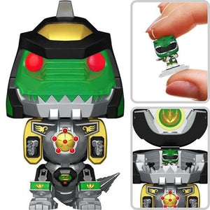 ToyShnip Funko Pop! Bitty Bot Power Rangers Dragonzord with Green Ranger Vinyl Figure — Action Figure