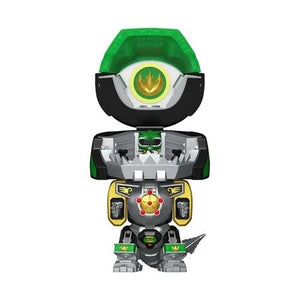ToyShnip Funko Pop! Bitty Bot Power Rangers Dragonzord with Green Ranger Vinyl Figure — Action Figure