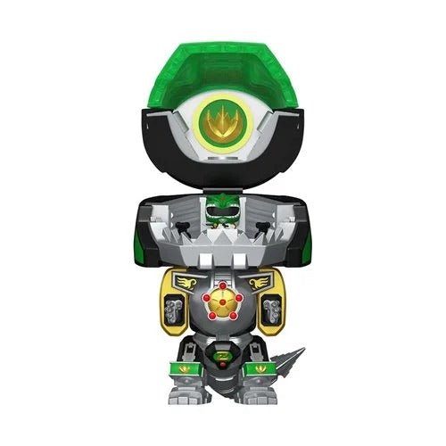ToyShnip Funko Pop! Bitty Bot Power Rangers Dragonzord with Green Ranger Vinyl Figure — Action Figure
