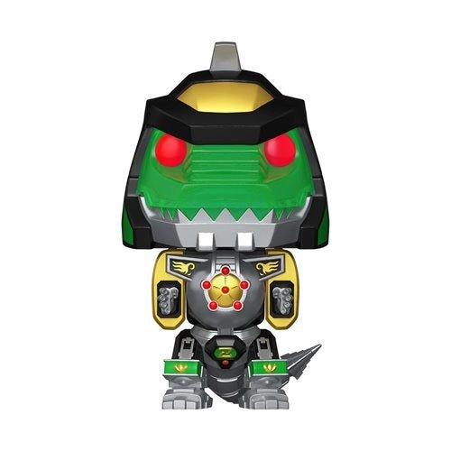 ToyShnip Funko Pop! Bitty Bot Power Rangers Dragonzord with Green Ranger Vinyl Figure — Action Figure
