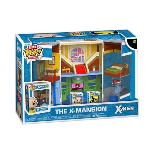ToyShnip Funko Pop! Bitty Box - X-Men The X-Mansion Playset — Action Figure