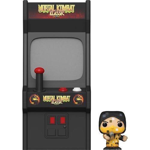ToyShnip Funko Pop! Bitty - Mortal Kombat Scorpion Arcade Cabinet — Action Figure