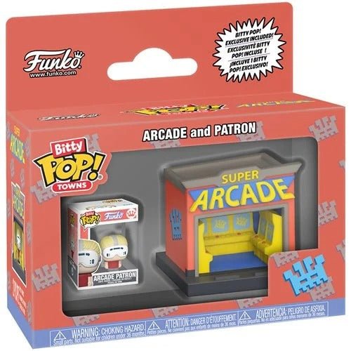 ToyShnip Funko Pop! Bitty Town - Bitty City Arcade & Patron — Action Figure