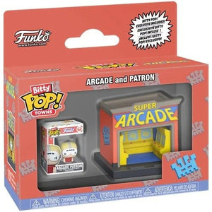 ToyShnip Funko Pop! Bitty Town - Bitty City Arcade & Patron — Action Figure