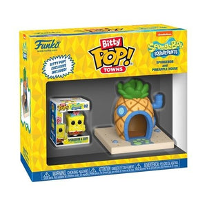 ToyShnip Funko Pop! Bitty Town - SpongeBob SquarePants and Pineapple House — Action Figure