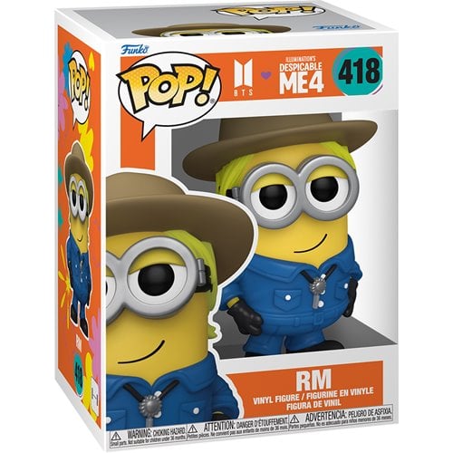 Funko Pop! - Despicable Me 4 Minion x BTS Vinyl Figure - Select Figure(s)