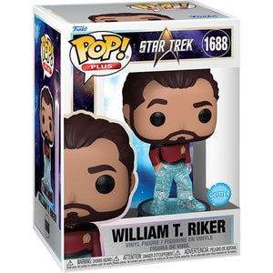 Funko Pop! Plus Star Trek Transporter Glitter Vinyl Figures - Select Figure(s)
