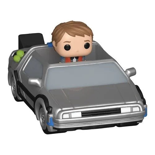 ToyShnip Funko Pop! Ride Bitty Back to the Future Marty McFly and Time Machine — Action Figure