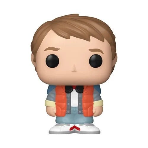 ToyShnip Funko Pop! Ride Bitty Back to the Future Marty McFly and Time Machine — Action Figure
