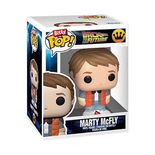 ToyShnip Funko Pop! Ride Bitty Back to the Future Marty McFly and Time Machine — Action Figure