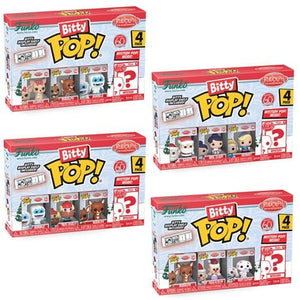 Funko Rudolph the Red-Nosed Reindeer Bitty Pop! Mini-Figure 4-Pack - Select Set(s)