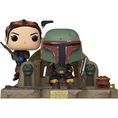 ToyShnip Funko Star Wars: The Mandalorian Boba Fett and Fennec Shand Pop! Moment — Action Figure
