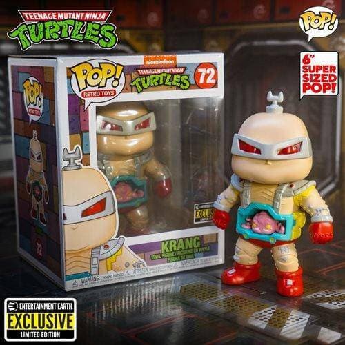 ToyShnip Funko Teenage Mutant Ninja Turtles Krang 6-Inch Pop! Vinyl Figure - Entertainment Earth Exclusive — Action Figure