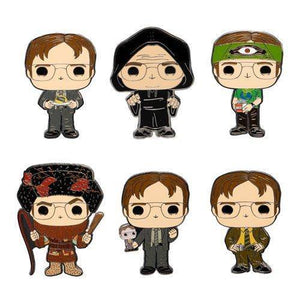 ToyShnip Funko The Office Dwight Schrute Disguises Pop! Blind-Box Enamel Random Pin - (1) box with (1) Pin — Brooches &