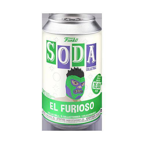 ToyShnip Funko Vinyl Soda Figure - Limited Edition - Marvel Lachadores - El Furioso (Hulk) — Action Figure