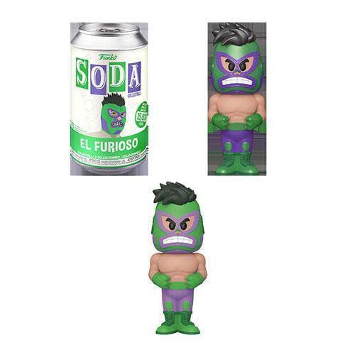 ToyShnip Funko Vinyl Soda Figure - Limited Edition - Marvel Lachadores - El Furioso (Hulk) — Action Figure