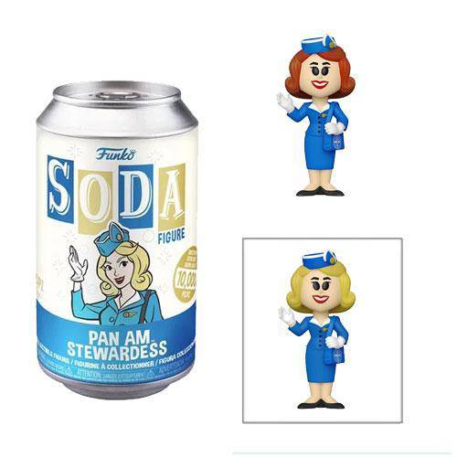 ToyShnip Funko Vinyl Soda Figure - Limited Edition - Pan Am Stewardess — Action Figure