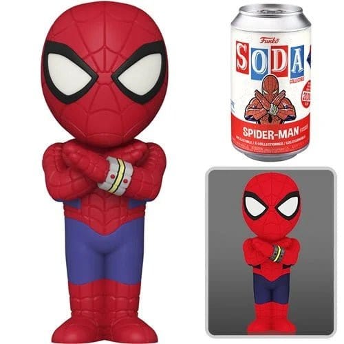 ToyShnip Funko Vinyl Soda Figure Marvel Japanese Spider-Man - Previews Exclusive — Action Figure