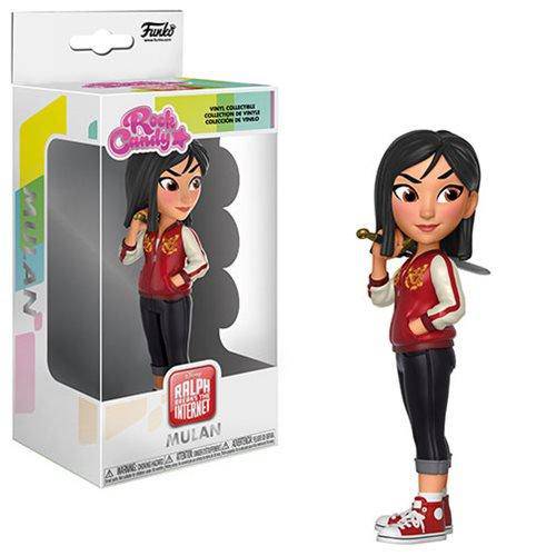 ToyShnip Funko Wreck-It Ralph 2 Comfy Princess Mulan Rock Candy Vinyl Figure — Toys & Games