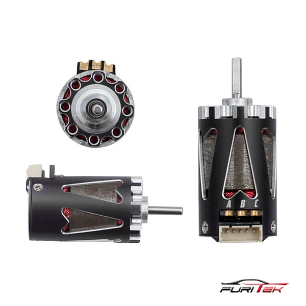 Furitek Hellfire 1410 5500kv Sensored brushless motor - Black color