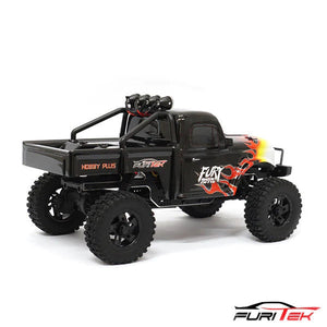Furitek FX118 Fury Wagon 1/18 RTR Brushless Rock Crawler Black