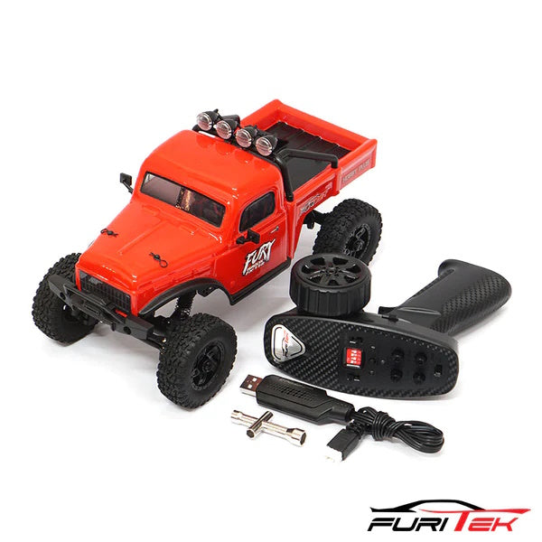 Furitek FX118 Fury Wagon 1/18 RTR Brushless Rock Crawler Red