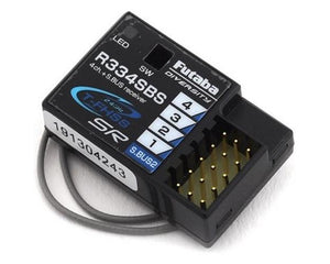 Futaba 01004387-3 4PM 4-Channel 2.4GHz T-FHSS Radio System w/R334SBS Receiver