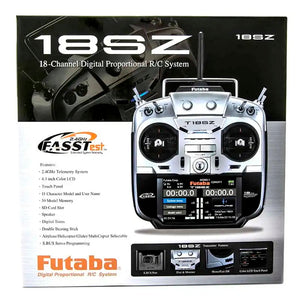 Futaba 18SZ 2.4GHz FASST 18 Channel Radio System (Airplane) w/R7208SB Receiver