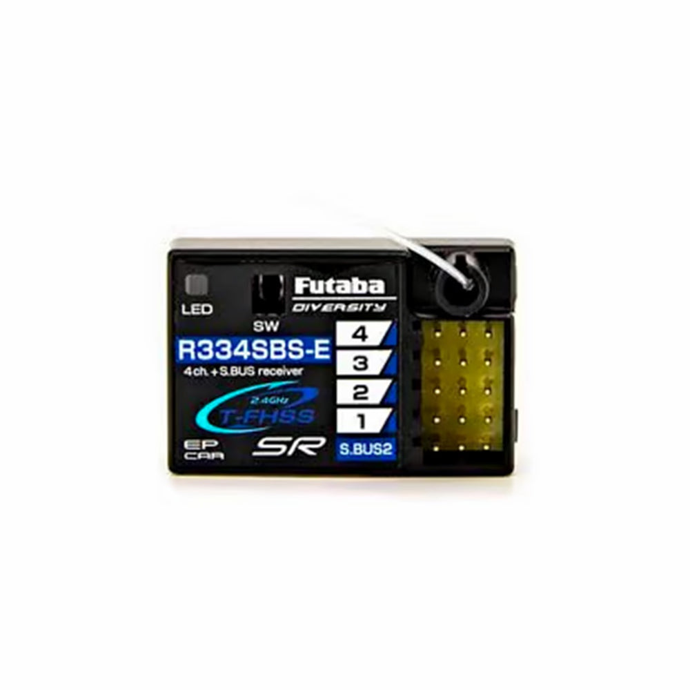 Futaba R334SB-ESuper Response T-FHSS Telemetry 4-Channel Radio Link