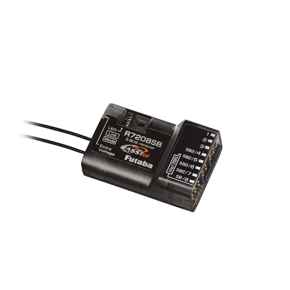 Futaba R7208SB FASSTest Receiver, for Aircraft, Built-in FDL Feature