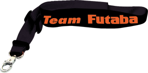 Team Futaba Strap, Black & Orange Neck Strap