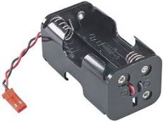 Futaba AA Battery Holder Receiver Box, 4-Cell