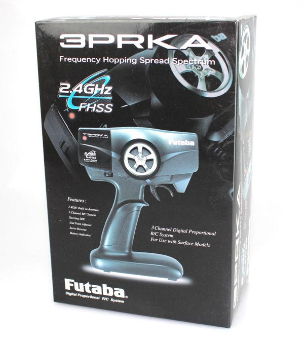 Futaba FUTK3100 3PRKA 3-Channel FHSS 2.4GHz Radio w/ R203GF Receiver