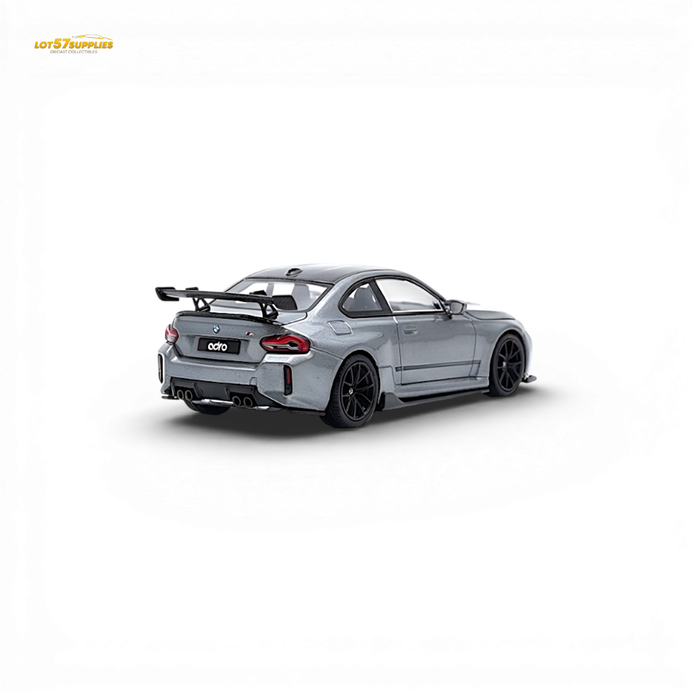 (Pre-Order) SW BMW G87 M2 ADRO - Low Tail Titanium Grey 1:64